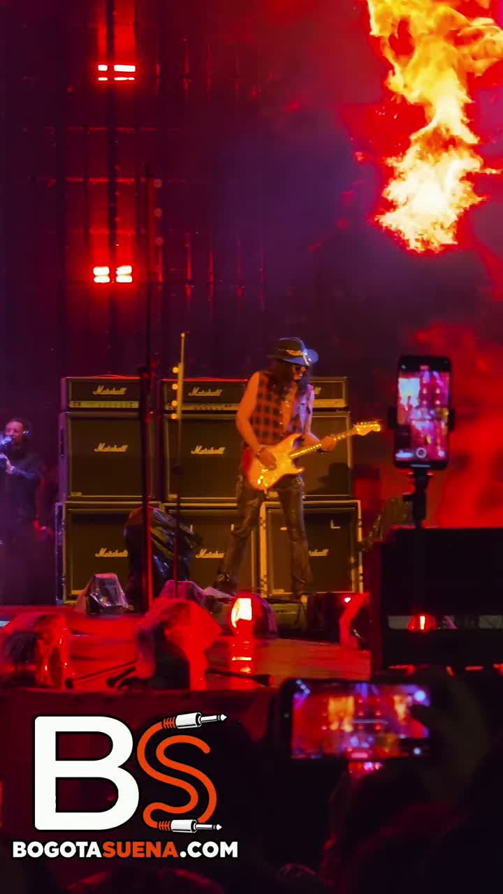 Video vertical de Rata Blanca: la leyenda del heavy metal sigue brillando en Bogotá en Escenario Plaza, Parque Simón Bolívar, Bogotá, Colombia, 12 de octubre de 2026