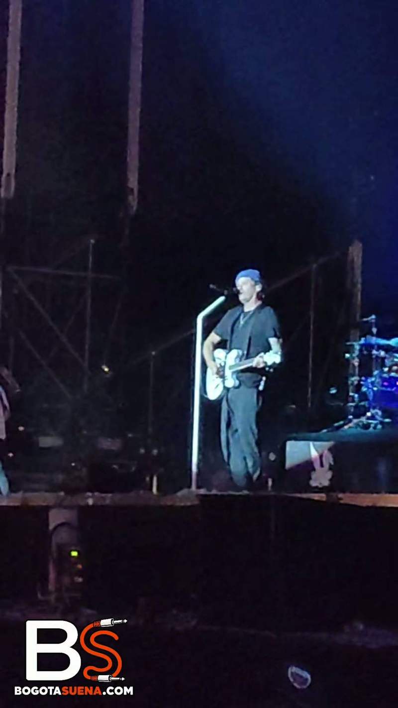 Fotograma del video de Blink-182 en Parque Simón Bolívar, Bogotá 2024