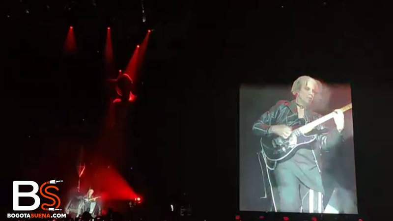 Fotograma del video de Def Leppard y Mötley Crüe en Parque Simón Bolívar, Bogotá 2023, video 2