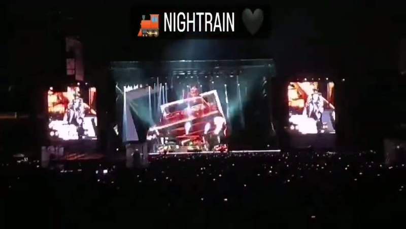 Fotograma del video de Guns N' Roses en Estadio Nemesio Camacho El Campín, Bogotá 2022, video 1