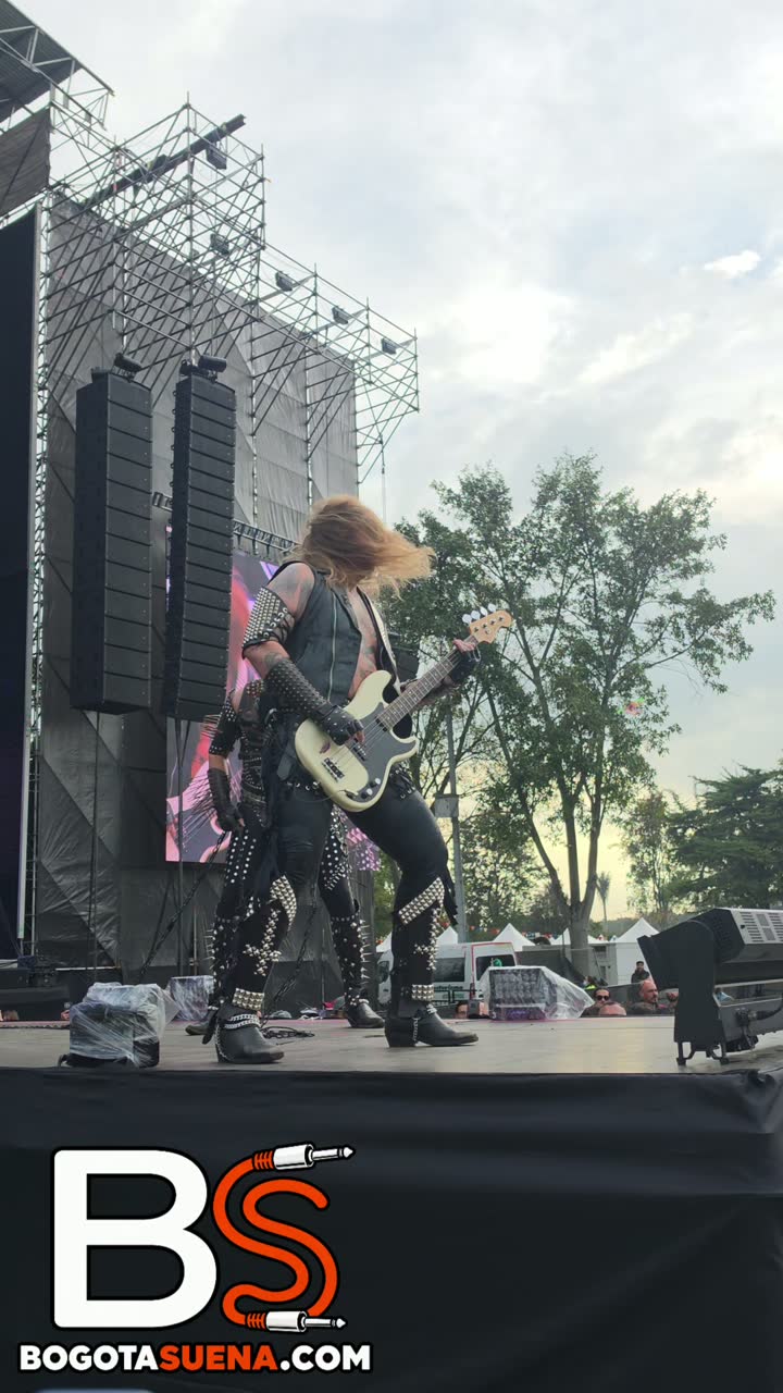 Video vertical de Hellbutcher en Escenario Plaza, Parque Simón Bolívar, Bogotá, Colombia, 10 de octubre de 2026