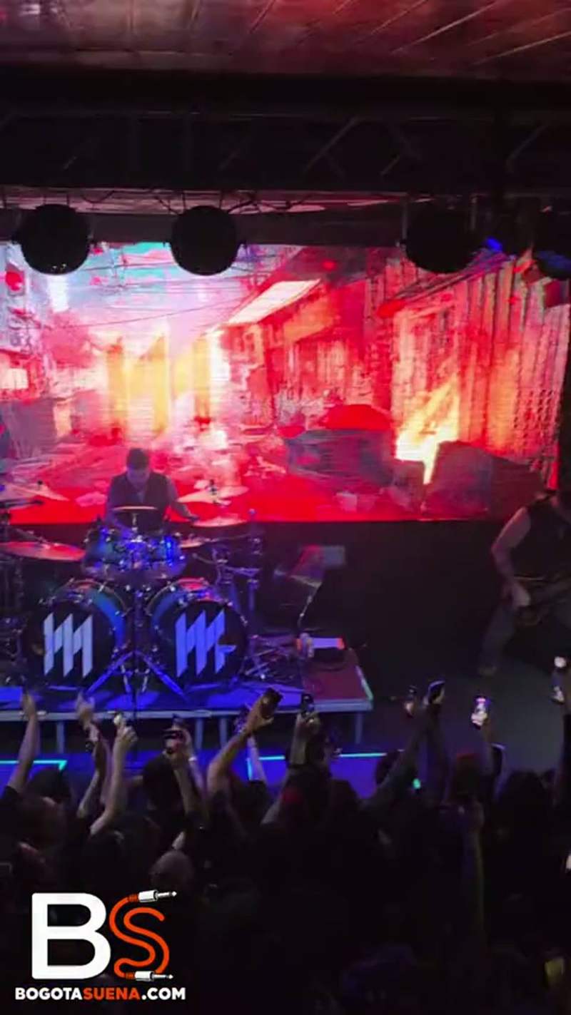 Fotograma del video de Memphis May Fire en Ace of Spades Club, Bogotá 2026, video 1