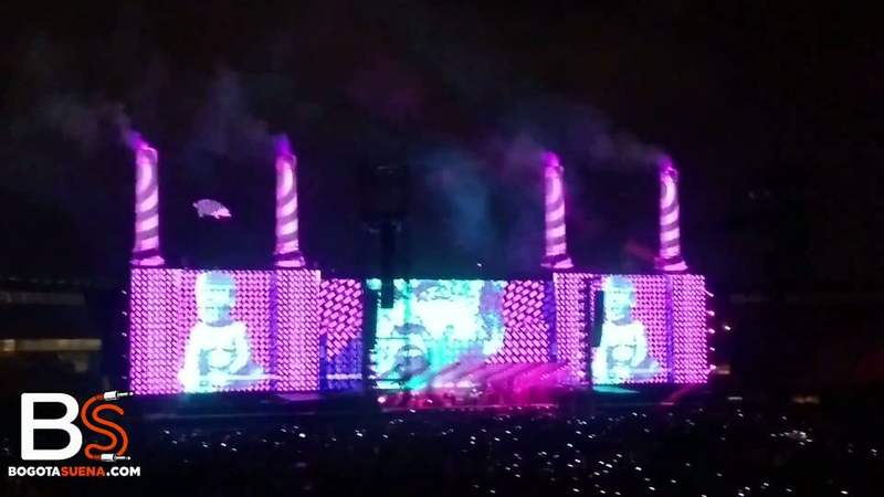 Fotograma del video de Roger Waters en Estadio Nemesio Camacho El Campín, Bogotá 2018